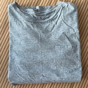 J. Crew shirt sleeve grey shirt size medium